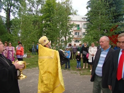 Духовенство, Администрация и селяне Новозыбковского района возблагодарили Господа об окончании посевных работ