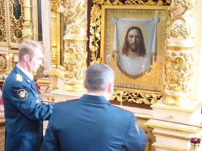 В СИЗО-2 города Новозыбкова заложен камень в основании будущей храма-часовни в честь святого благоверного князя Александра Невского