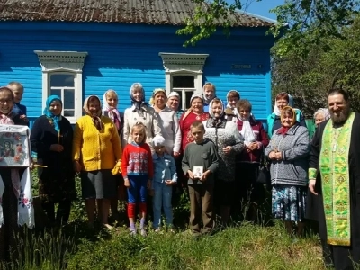 Святителю отче Николае, моли Бога о нас! В Молитвенном доме села Большие Щербиничи впервые совершено Молебное пение