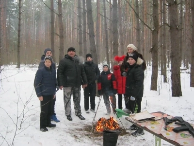 При участии Новозыбковского благочиния, для школ Новозыбковского РОО, проведены военно-спортивные игры «Зимний экстрим».