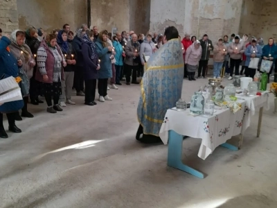 В день Покрова Пресвятой Богородицы жители села медведи молитвенно отметили Престольное торжество своего храма