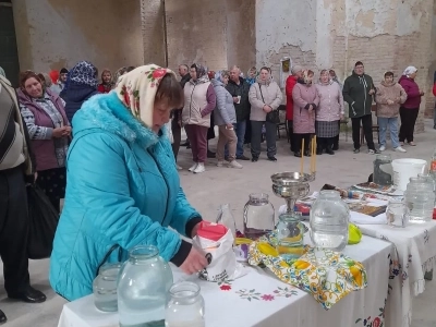 В день Покрова Пресвятой Богородицы жители села медведи молитвенно отметили Престольное торжество своего храма