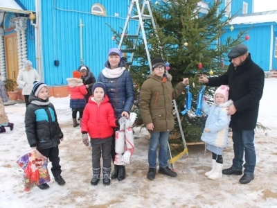 Маленькие прихожане храма в честь Рождества Пресвятой Бого-родицы города Новозыбкова начали подготовку к Рождеству Христову