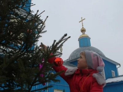 Маленькие прихожане храма в честь Рождества Пресвятой Бого-родицы города Новозыбкова начали подготовку к Рождеству Христову