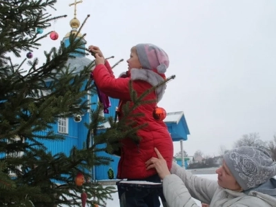 Маленькие прихожане храма в честь Рождества Пресвятой Бого-родицы города Новозыбкова начали подготовку к Рождеству Христову