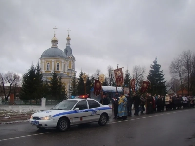 День народного единства в г. Новозыбкове ознаменован общим Крестным ходом прихожан всех православных храмов благочиния