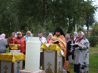 120-й Престольный праздник храма в честь чуда Архистратига Михаила в Хонех в городе Новозыбкове возглавил Правящий Архиерей