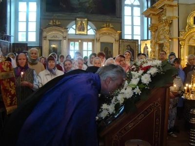 120-й Престольный праздник храма в честь чуда Архистратига Михаила в Хонех в городе Новозыбкове возглавил Правящий Архиерей