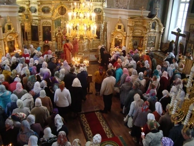 120-й Престольный праздник храма в честь чуда Архистратига Михаила в Хонех в городе Новозыбкове возглавил Правящий Архиерей