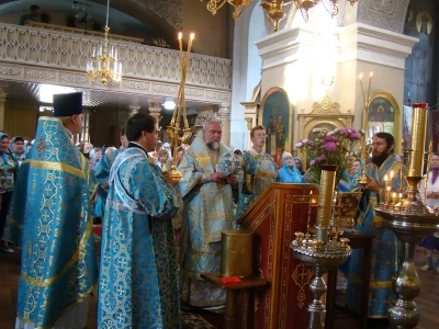 Архипастарский визит в Новозыбковское благочиние в день празднования «Почаевской» иконы Божией Матери