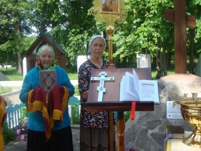 Молебное пение на начало доброго дела: в селе Замишево Новозыбковского района решено строить храм в честь Покрова Пресвятой Богородицы