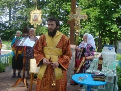 Молебное пение на начало доброго дела: в селе Замишево Новозыбковского района решено строить храм в честь Покрова Пресвятой Богородицы