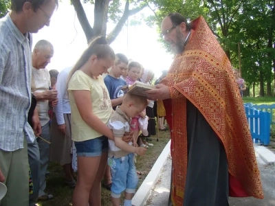 Молебное пение на начало доброго дела: в селе Замишево Новозыбковского района решено строить храм в честь Покрова Пресвятой Богородицы