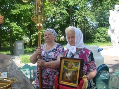 Молебное пение на начало доброго дела: в селе Замишево Новозыбковского района решено строить храм в честь Покрова Пресвятой Богородицы