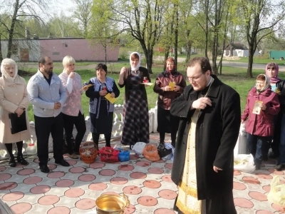 ХРИСТОС ВОСКРЕСЕ ! Пасха 2016 года в Новозыбковском благочинии