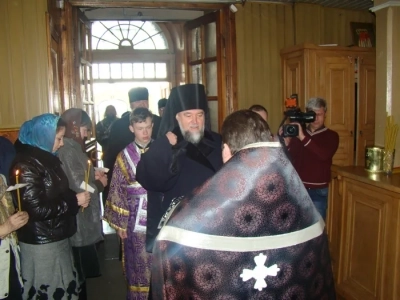 В среду первой седмицы Великого поста чтение Великого покаянного канона Андрея Критского в Соборном храме Новозыбковского благочиния совершил Правящий Архиерей – Епископ Клинцовский и Трубчевский Владимир