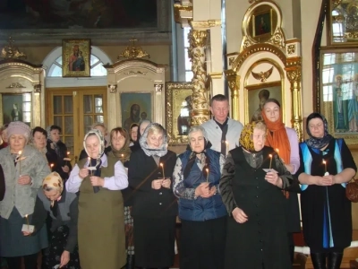 В среду первой седмицы Великого поста чтение Великого покаянного канона Андрея Критского в Соборном храме Новозыбковского благочиния совершил Правящий Архиерей – Епископ Клинцовский и Трубчевский Владимир