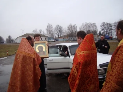 Пределы Новозыбковского благочиния посетили великие святыни общехристианского значения