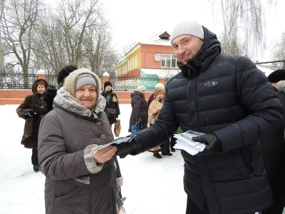 Днесь вод освящается естество: в день Святого Богоявления в Новозыбковском благочинии Правящий Архиерей совершил Божественную литургию и чин Великого освящения воды