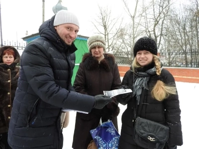 Днесь вод освящается естество: в день Святого Богоявления в Новозыбковском благочинии Правящий Архиерей совершил Божественную литургию и чин Великого освящения воды