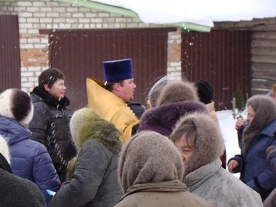 Днесь вод освящается естество: в день Святого Богоявления в Новозыбковском благочинии Правящий Архиерей совершил Божественную литургию и чин Великого освящения воды