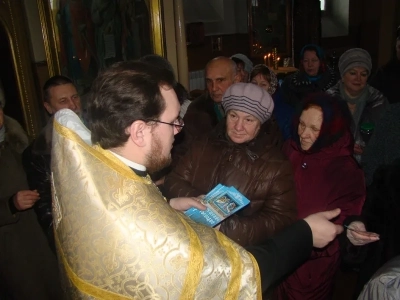 Днесь вод освящается естество: в день Святого Богоявления в Новозыбковском благочинии Правящий Архиерей совершил Божественную литургию и чин Великого освящения воды