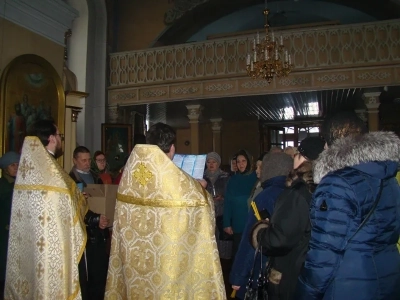 Днесь вод освящается естество: в день Святого Богоявления в Новозыбковском благочинии Правящий Архиерей совершил Божественную литургию и чин Великого освящения воды