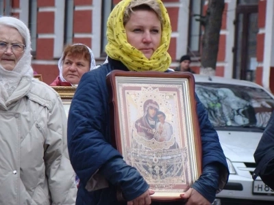 День народного единства в Новозыбкове ознаменован общим Крестным ходом прихожан всех православных храмов города