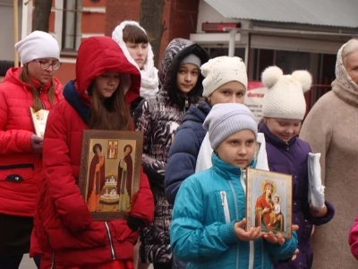 День народного единства в Новозыбкове ознаменован общим Крестным ходом прихожан всех православных храмов города