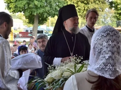 В день Престольного торжества соборного храма Новозыбковского благочиния, свой первый Архипастырский визит во град Новозыбков совершил Епископ Клинцовский и Трубчевский Владимир