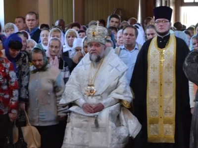 В день Престольного торжества соборного храма Новозыбковского благочиния, свой первый Архипастырский визит во град Новозыбков совершил Епископ Клинцовский и Трубчевский Владимир