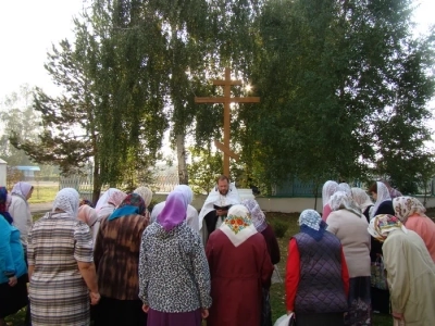 В день Престольного торжества соборного храма Новозыбковского благочиния, свой первый Архипастырский визит во град Новозыбков совершил Епископ Клинцовский и Трубчевский Владимир