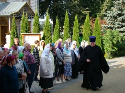 В день Престольного торжества соборного храма Новозыбковского благочиния, свой первый Архипастырский визит во град Новозыбков совершил Епископ Клинцовский и Трубчевский Владимир