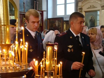 В день Престольного торжества соборного храма Новозыбковского благочиния, свой первый Архипастырский визит во град Новозыбков совершил Епископ Клинцовский и Трубчевский Владимир