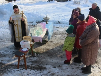 В день Святого Богоявления освящен Городской водоканал в Новозыбкове