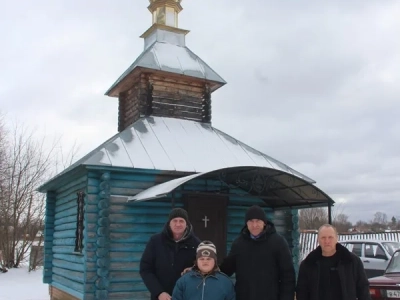 В Неделю Торжества Православия жители села Новое Место причастились Святых Христовых Таин