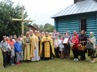 Первая Божественная литургия за почти 100 лет совершена в селе Новое Место Новозыбковского благочиния