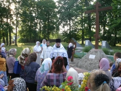 День памяти и скорби в селе Замишево Новозыбковского района: панихида о павших воинах