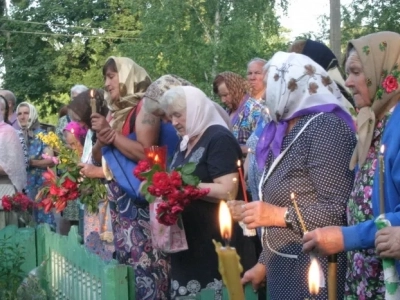 День памяти и скорби в селе Замишево Новозыбковского района: панихида о павших воинах