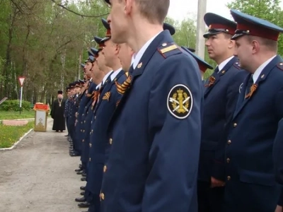 Присяга сотрудников внутренней службы СИЗО-2 города Новозыбкова: напутствие от священника