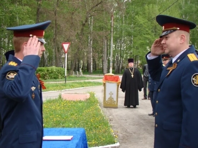 Присяга сотрудников внутренней службы СИЗО-2 города Новозыбкова: напутствие от священника