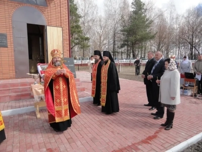 К 70-летию Великой победы: в Красной Горе Новозыбковского благочиния освящена часовня в память о павших воинах