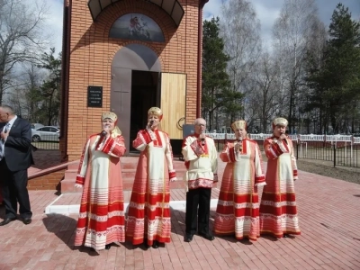 К 70-летию Великой победы: в Красной Горе Новозыбковского благочиния освящена часовня в память о павших воинах