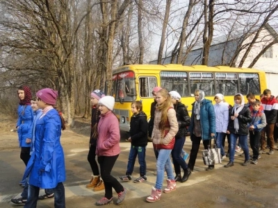 Паломничество юных христиан из Новозыбкова в Дятьково