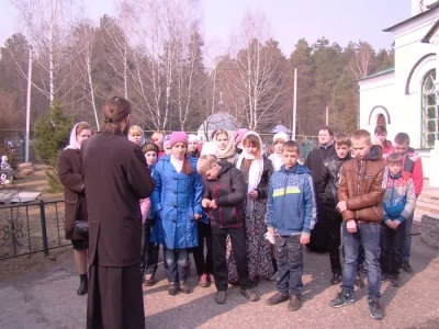 Паломничество юных христиан из Новозыбкова в Дятьково