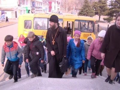 Паломничество юных христиан из Новозыбкова в Дятьково