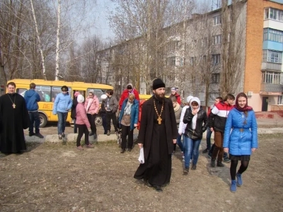 Паломничество юных христиан из Новозыбкова в Дятьково