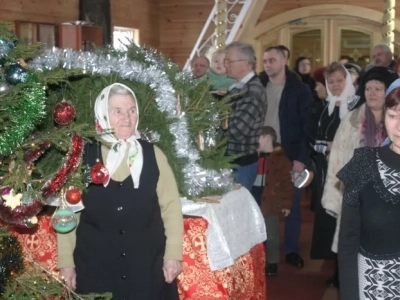 Святки в приходе храма в честь Рождества Пресвятой Богородицы, что на Людково (город Новозыбков)