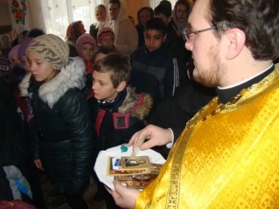 Несколько тысяч человек собралось на молитву в Новозыбковском благочинии у ковчега с частицей мощей святого Пророка, Предтечи и Крестителя Господня Иоанна