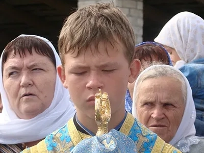 Радость торжества Успения Пресвятой Богородицы Епископ Клинцовский Сергий разделил с духовенством Епархии в п.г.т. Климово